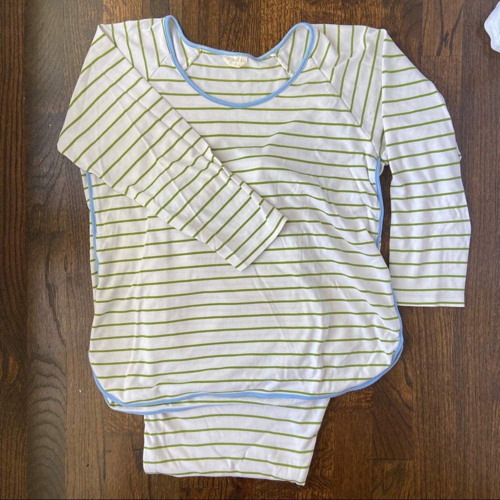 LAKE Pajamas Long-Long Stripe set - size Medium